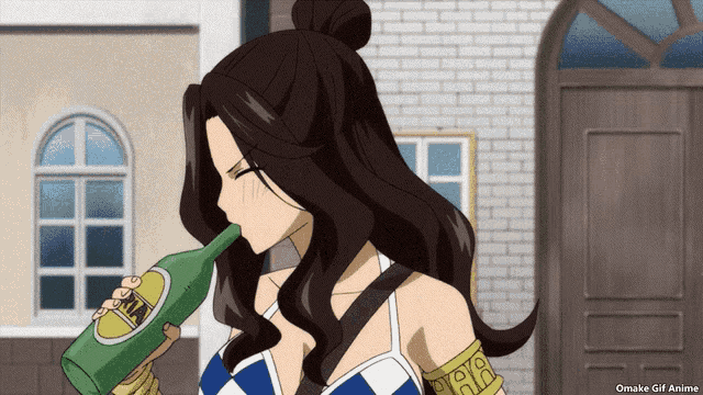 Anime Drinking Anime GIF  Anime Drinking Anime Drinking  Discover  Share  GIFs