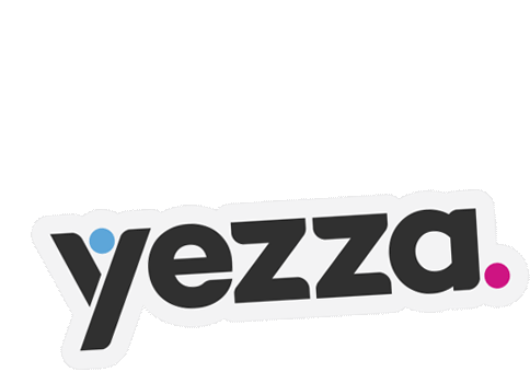 Yezza Logo Yezza Sticker - Yezza Logo Yezza Yezza Ecommerce Stickers