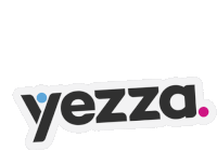 Yezza Logo Yezza Sticker - Yezza Logo Yezza Yezza Ecommerce Stickers
