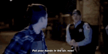 Carl Gallagher GIF - Carl Gallagher Shameless Put Your Hands In The Air Now GIFs
