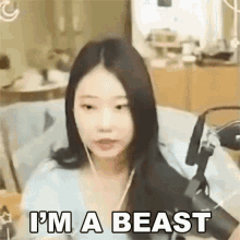 Im A Beast Jessica Kim GIF - Im A Beast Jessica Kim Im So Good At This GIFs