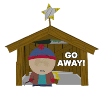 Go Away Stan Marsh Sticker - Go Away Stan Marsh South Park Stickers