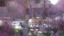 Cherry Blossom Minecraft GIF