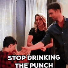 Stop Drinking GIF - Stop Drinking Punch GIFs