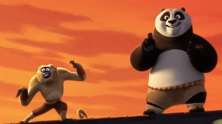 kung fu panda monkey png