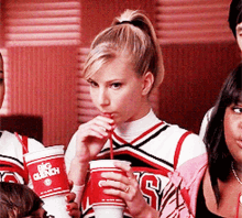 Glee Brittany Pierce GIF - Glee Brittany Pierce Slushy GIFs