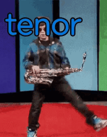Tenor GIF - Tenor Saxophone Good Vibes GIFs