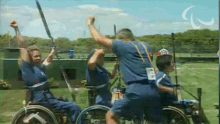 Celebrating Paralympic Games GIF - Celebrating Paralympic Games Oh Yes GIFs