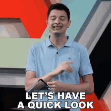 Lets Have A Quick Look Rene Butler GIF - Lets Have A Quick Look Rene Butler Overtakegg GIFs