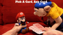 sml jeffy pick a card any card card trick