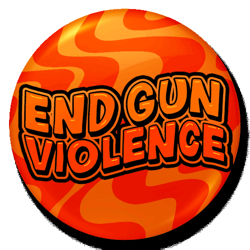 Gunviolenceaware Wear Orange Sticker - Gunviolenceaware Wear Orange Uvalde Stickers