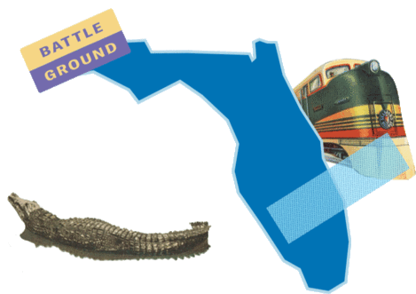 Battleground Florida Sticker - Battleground Florida Crooked Media Stickers