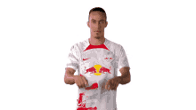var gesture yussuf poulsen rb leipzig play it again review the previous play