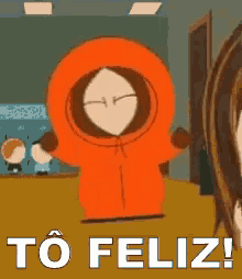 Southpark Feliz Animado Kenny GIF - South Park Happy Excited GIFs