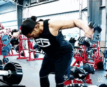 Roman Reigns Weightlifting GIF - Roman Reigns Weightlifting Lift GIFs