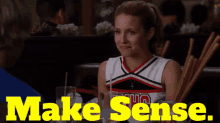 Glee Quinn Fabray GIF - Glee Quinn Fabray Makes Sense GIFs