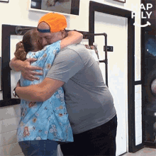 Hugging Happily GIF - Hugging Happily Son And Mother GIFs