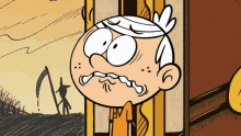 It'S Right Behind Me, Isn'T It? GIF - Loud House Loud House Gifs Nickelodeon GIFs