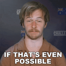 If That'S Even Possible Troy Cullen GIF - If That'S Even Possible Troy Cullen The Challenge World Championship GIFs
