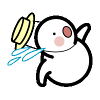 Cute Snowman Sticker - Cute Snowman Winter Stickers