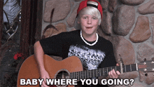 Baby Where You Going Carson Lueders GIF - Baby Where You Going Carson Lueders Say Somethin Song GIFs