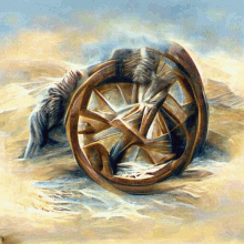 Ezekiels Wheel Virtualdream GIF - Ezekiels Wheel Virtualdream Art GIFs