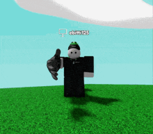 a roblox character with the name ebitti125 on the bottom