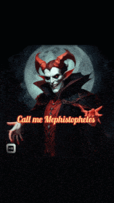 Mephistopheles Call Me GIF - Mephistopheles Call Me Call Me Mephistopheles GIFs