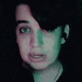 a close up of a person 's face with the words " whatever you find " underneath it