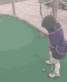Golf Swing And A Miss GIF