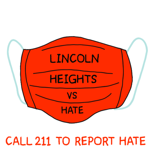 Lincoln Heights Vs Hate Sticker - Lincoln Heights Vs Hate La Stickers