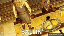 Skyrim Ballin GIF - Skyrim Ballin Soldiers GIFs