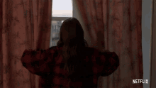 Open Window Lily Collins GIF