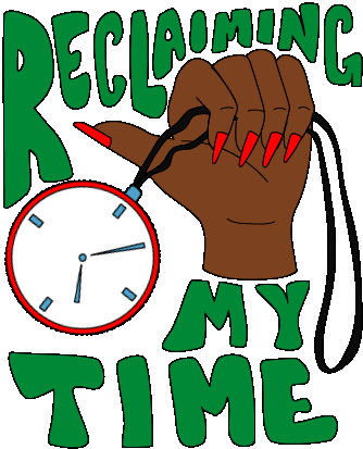 Reclaiming Time Dont Waste My Time Sticker - Reclaiming Time Dont Waste My Time Food For Thought Stickers