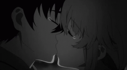 Cry Kiss GIF - Cry Kiss Anime - Discover & Share GIFs