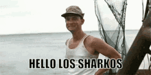 Los Sharkos Wave GIF - Los Sharkos Wave Hello GIFs