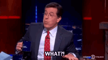 Colbert Shocked GIF - Colbert Shocked What GIFs
