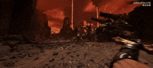a video game called dreadmage is being played on a computer