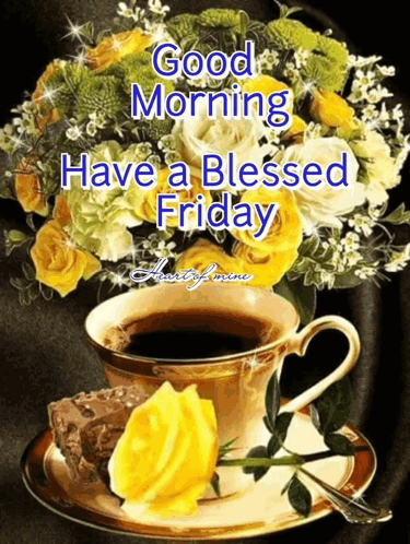 Blessed friday online morning