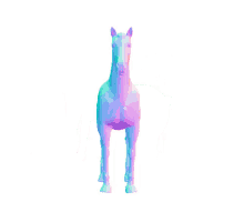 Trippy Horse GIF