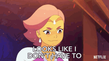 Looks Like I Dont Have To Glimmer GIF - Looks Like I Dont Have To Glimmer Shera And The Princesses Of Power GIFs