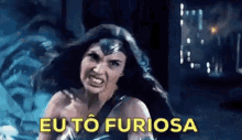 Tô Furiosa / Irritada / ódio / Nervoso / Mulher Maravilha GIF - Wonder Woman Furious Angry GIFs