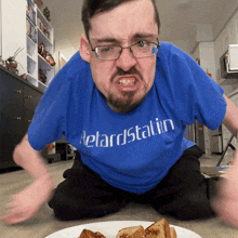Flipping The Plate Therickyberwick GIF - Flipping The Plate Therickyberwick I Don'T Want To Eat This GIFs