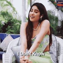 Janhvi Janhvi Kapoor GIF - Janhvi Janhvi Kapoor I Dont Know GIFs