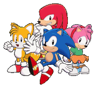 Sonic The Hedgehog Tails Sticker - Sonic The Hedgehog Tails Knuckles Stickers
