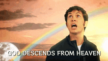 dramatic song then god descends from heaven and he gives you a million dollars tobuscus