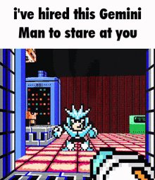 Gemini Man Mega Man GIF - Gemini Man Mega Man Mm8bdm GIFs