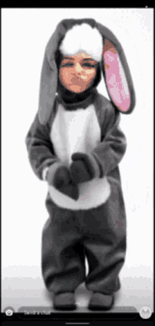 hi my darling dance onesie bunny