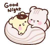 Good Night Hamsters Sticker