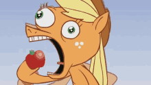 Applejack Ponymov GIF - Applejack Ponymov Hungry GIFs